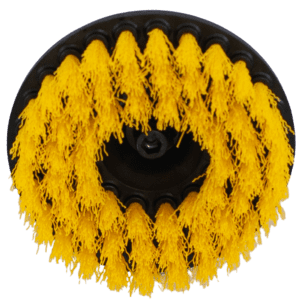 Round Yellow Drill Brush